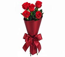 Букет 5 Красных роз Эдлесс Лав в Камбарке