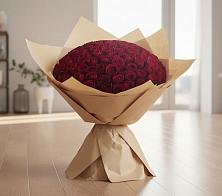 Букет 101 Красная роза в Камбарке
