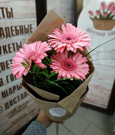 Букет цветов из: Герберы в Камбарке