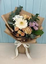 Букет цветов из:  Герберы и Хризантемы в Камбарке
