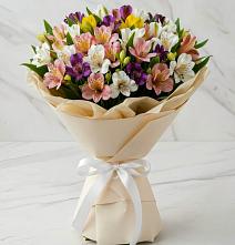 Букет цветов из:  Альстромерии #REPLACE_PRED# Камбарке