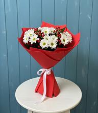 Букет цветов из:  Хризантемы #REPLACE_PRED# Камбарке