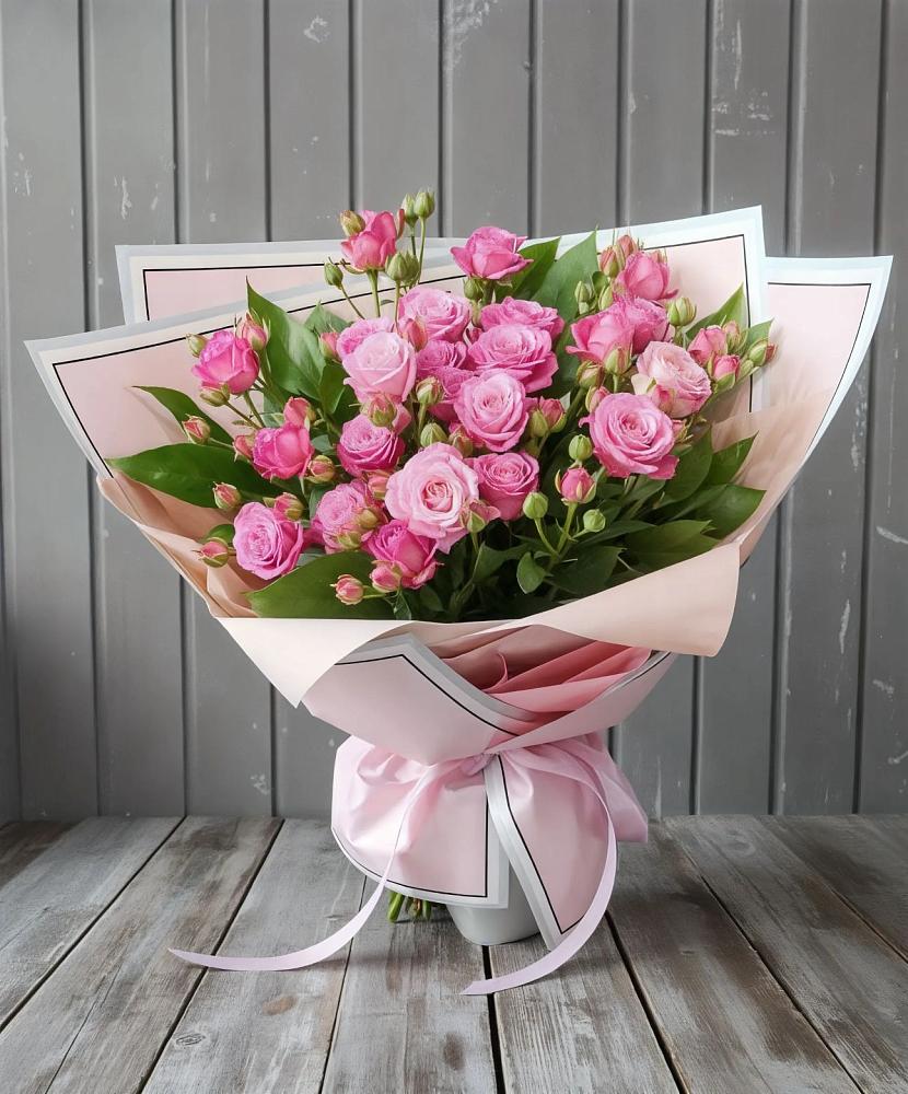 Букет Розовый кустик в Камбарке