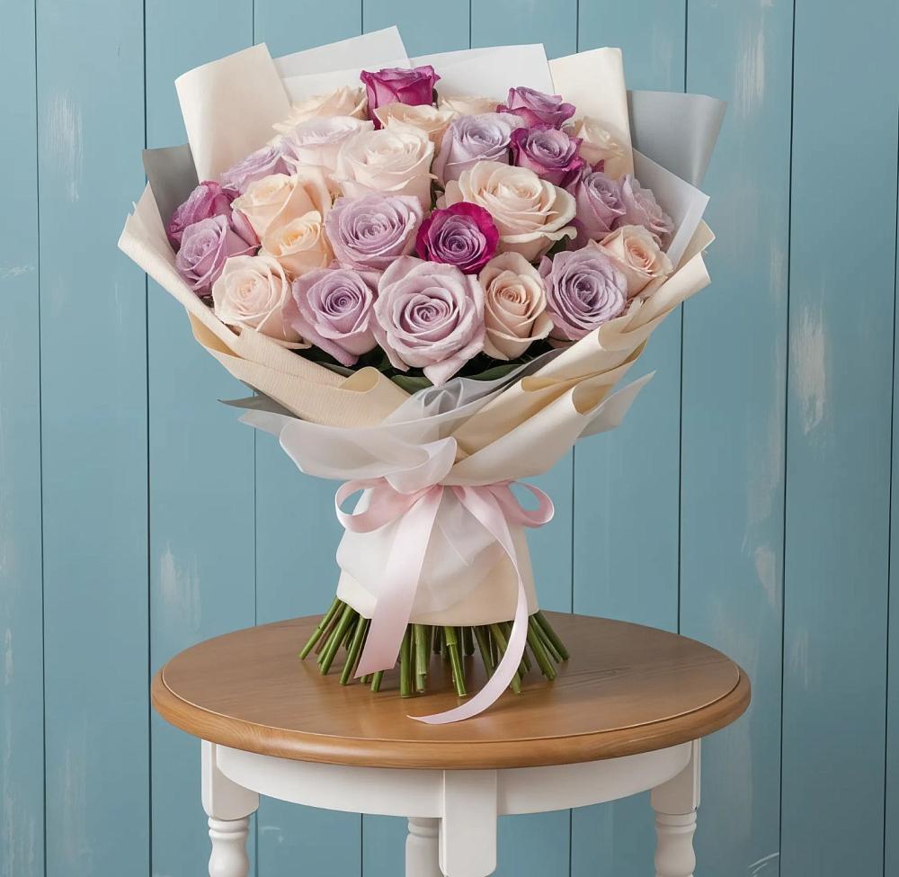 Букет цветов из: Розы в Камбарке