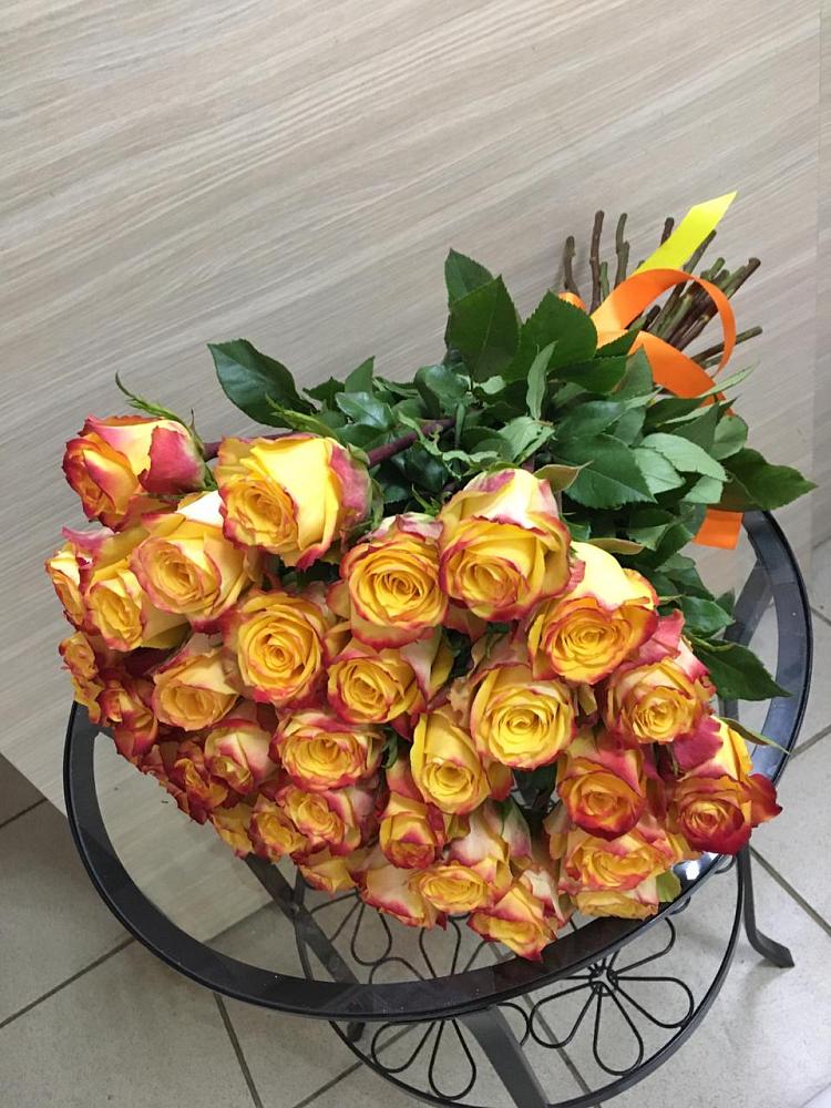 Букет Желтые розы в Камбарке