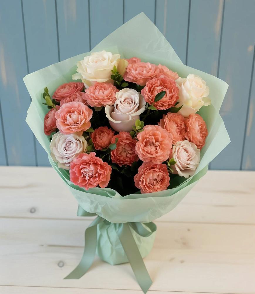 Букет цветов из: Розы в Камбарке