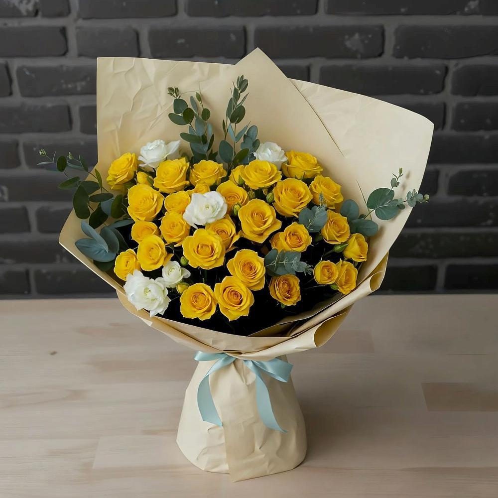 Букет цветов из: Розы в Камбарке