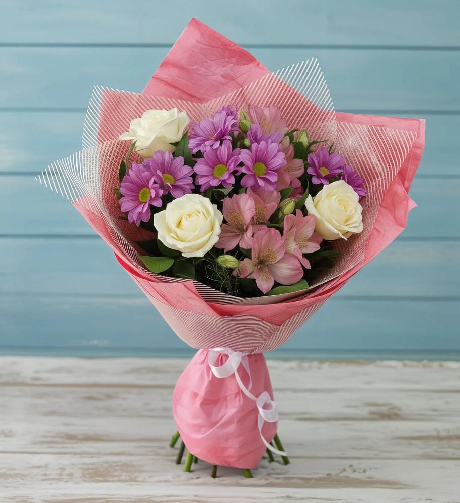 Букет цветов из: Герберы в Камбарке